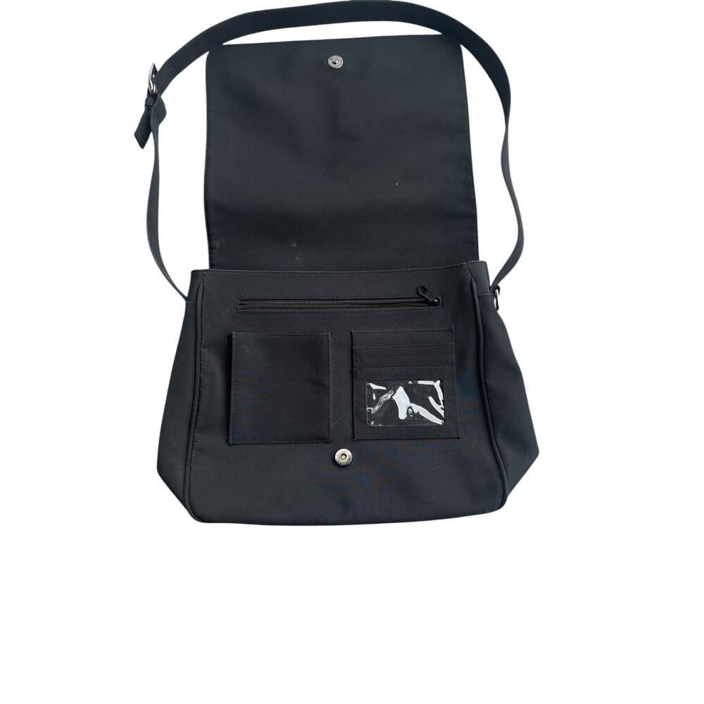 Frankie & Johnnie Vintage Black Nylon Messenger
Crossbody Organizer Bag - Picture 2 of 6